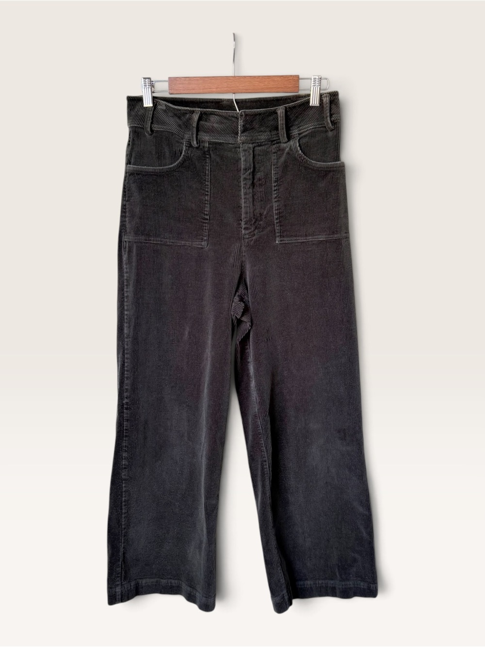Ganni Ridgewood Wide Leg Corduroy Pants size 38 / US 6
